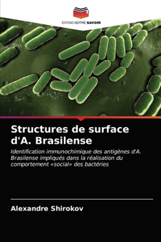 Paperback Structures de surface d'A. Brasilense [French] Book