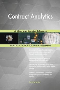 Paperback Contract Analytics A Clear and Concise Reference Book