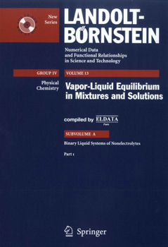 Part 1 (Landolt-Bornstein: Numerical Data and Functional Relationships in Science and Technology - New Series) - Book  of the Landolt Bornstein: Numerical Data And Functional Relationships In Science And Technology New Series