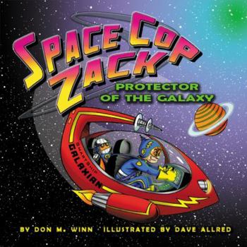 Paperback Space Cop Zack, Protector of the Galaxy Book
