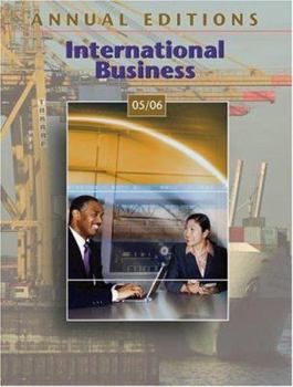 Paperback Annual Editions: International Business 05/06 Book