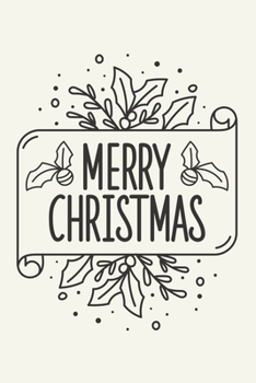 Paperback Christmas & Holiday Notebook - Blank Lined Journal Notebook for Writing Notes: Christmas Journal/Diary Lined Paper 100 Pages 6"x9" Line Journal Book