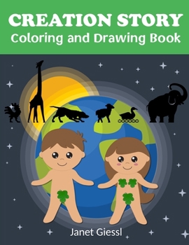 Paperback Creation Story Coloring and Drawing Book