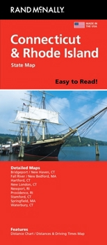 Loose Leaf Rand McNally Easy to Read: Connecticut, Rhode Island State Map Book