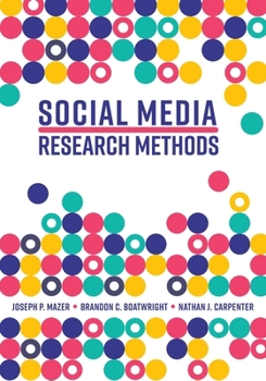 Paperback Social Media Research Methods Book
