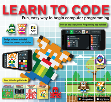 Hardcover Learn to Code Kit (4 Books and Downloadable App): Fun, Easy Way to Begin Computer Programming Book