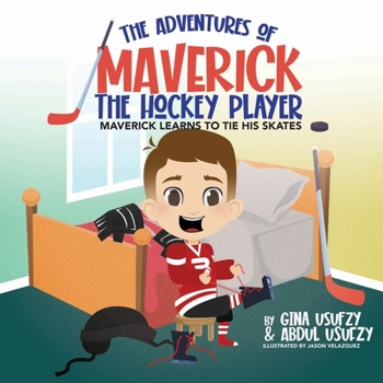 Paperback Maverick Learns to Tie His Skates Book