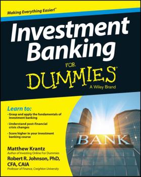 Paperback Investment Banking for Dummies Book