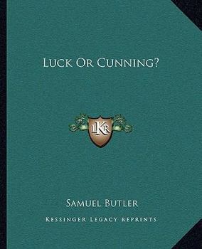 Paperback Luck or Cunning? Book