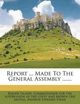 Paperback Report ... Made to the General Assembly ....... Book