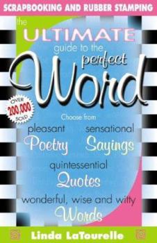 Paperback The Ultimate Guide to the Perfect Word Book