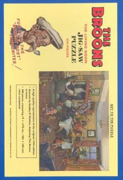 Toy The Broons Jigsaw - The Living Room Book