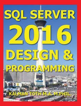 Paperback SQL Server 2016 Design & Programming Book