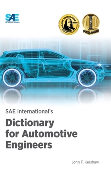 Hardcover SAE International's Dictionary for Automotive Engineers Book