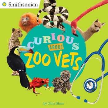 Paperback Curious about Zoo Vets Book