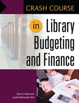 Paperback Crash Course in Library Budgeting and Finance Book