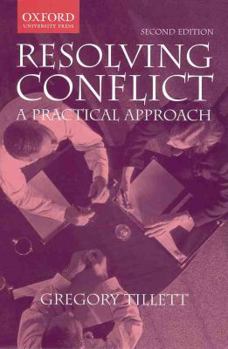 Paperback Resolving Conflict: A Practical Approach Book