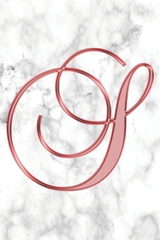 S Journal: A Monogram S Initial Capital Letter Notebook For Writing And Notes: Great Personalized Gift For All First, Middle, Or Last Names (Red Maroon Gold White Marble Print)