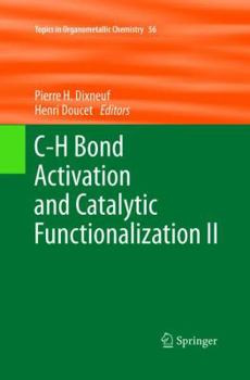 Paperback C-H Bond Activation and Catalytic Functionalization II Book