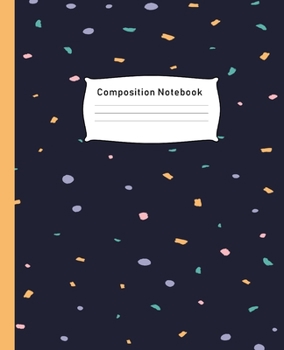 Paperback Composition Notebook: Dot Grid Note Pages Book