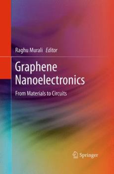 Paperback Graphene Nanoelectronics: From Materials to Circuits Book
