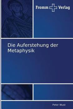 Paperback Die Auferstehung der Metaphysik [German] Book