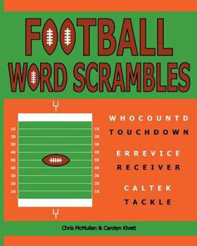 Paperback Football Word Scrambles: Puzzles for Sports Fans Book