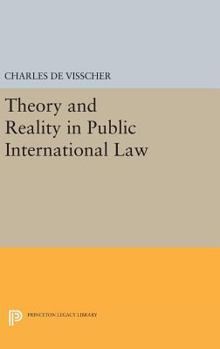 Hardcover Theory and Reality in Public International Law Book