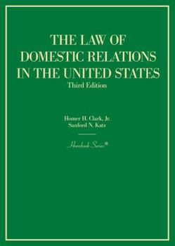 Hardcover The Law of Domestic Relations in the United States (Hornbooks) Book