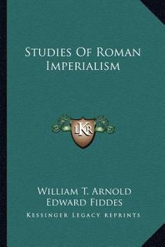 Paperback Studies Of Roman Imperialism Book