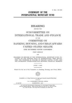 Paperback Oversight of the International Monetary Fund Book