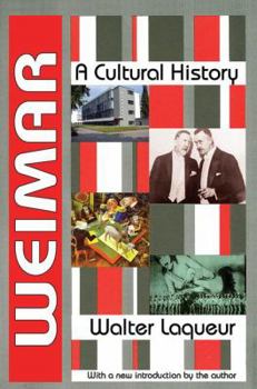 Hardcover Weimar: A Cultural History Book
