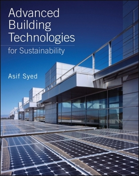 Hardcover Advanced Building Technologies for Sustainability Book