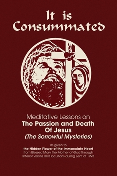 Hardcover IT IS CONSUMMATED Book