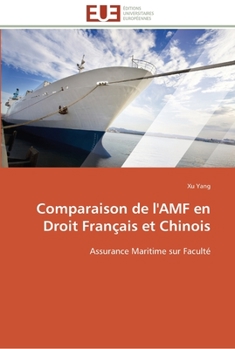 Paperback Comparaison de l'amf en droit français et chinois [French] Book