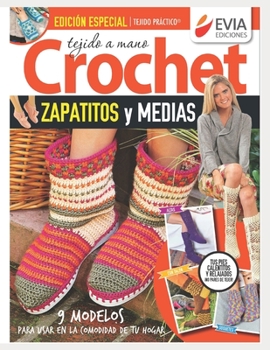 Paperback Crochet Zapatitos Y Medias: tejido a mano [Spanish] Book