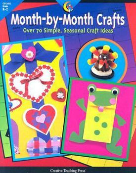 Paperback Month-By-Month Crafts Book