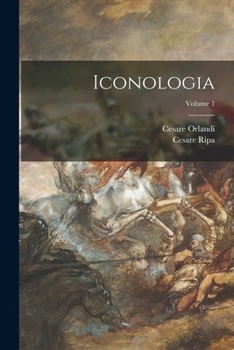 Paperback Iconologia; Volume 1 [Italian] Book