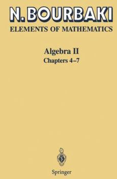 Paperback Algebra II: Chapters 4 - 7 Book
