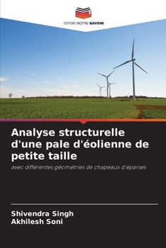 Paperback Analyse structurelle d'une pale d'éolienne de petite taille [French] Book