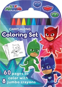 Misc. Pj Masks: Carry-Along Coloring Set Book