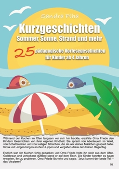 KitaFix-Kurzgeschichten Sommer, Sonne, Strand und mehr: 25 pädagogische Vorlesegeschichten für Kinder ab 4 Jahren