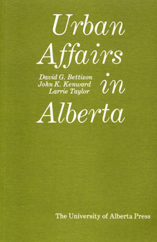 Paperback Urban Affairs in Alberta Book
