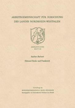 Paperback Edmund Burke Und Frankreich [German] Book