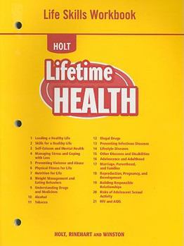 Paperback Lifetime Health Book