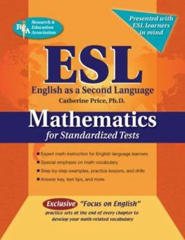 Paperback ESL Mathematics for Standardized Tests Book
