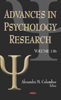 Hardcover Advances in Psychology Research Book