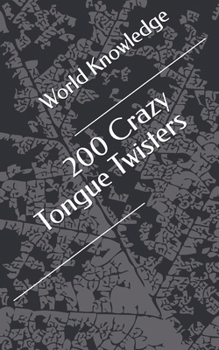 Paperback 200 Crazy Tongue Twisters Book