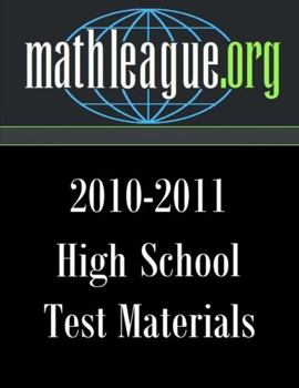 Paperback High School Test Materials 2010-2011 Book
