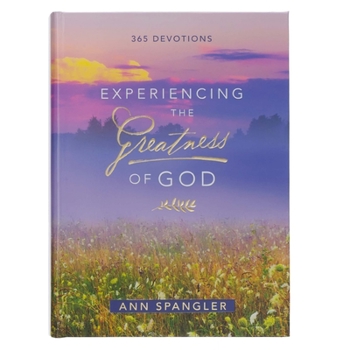 Hardcover Devotional Experiencing the Greatness of God Hc Book